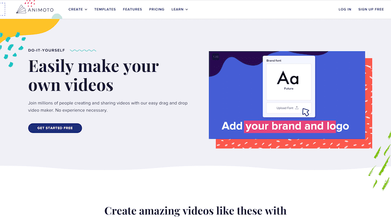 Animoto - Best Video marketing tools