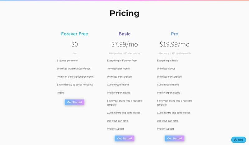Headliner pricing