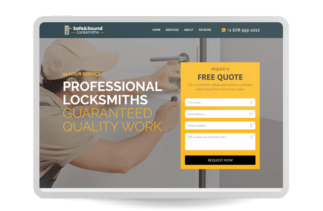 Locksmith Funnel Template