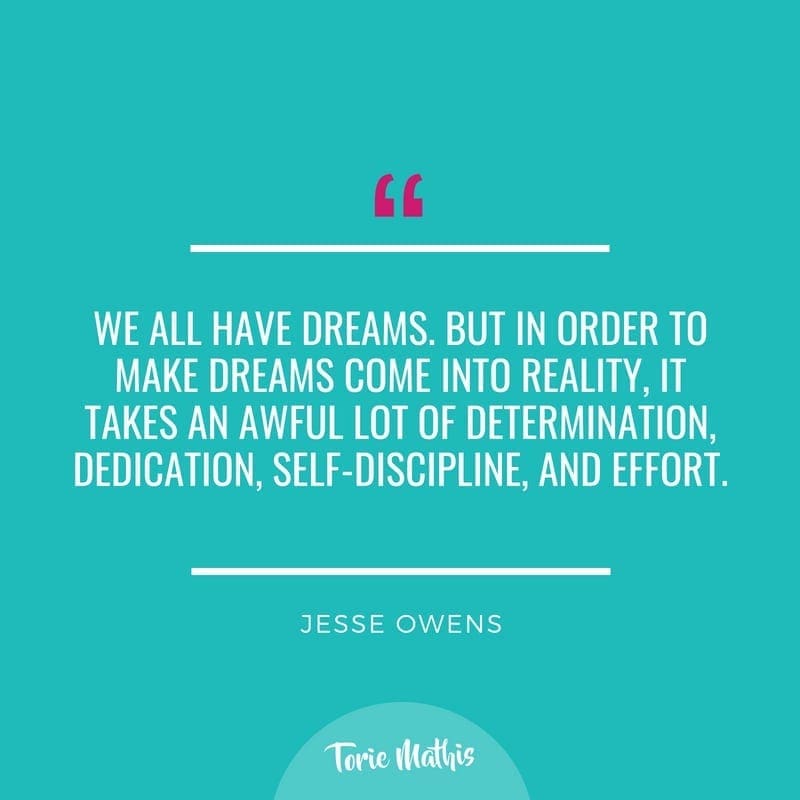 self-discipline quotes with torie mathis
