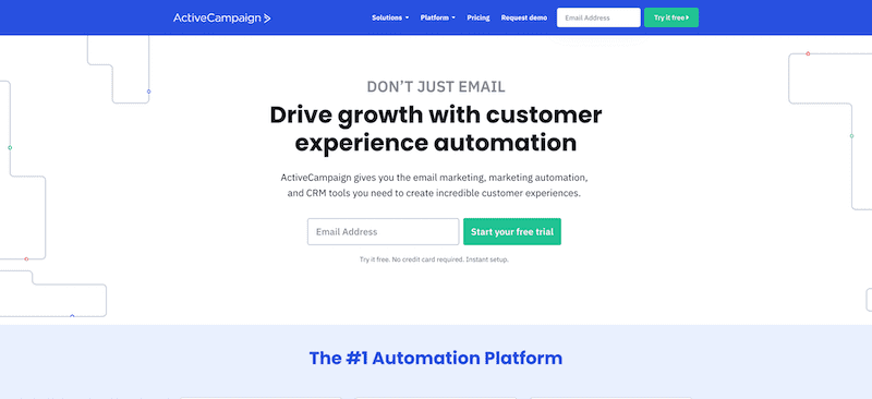 Best Email Marketing Software - Active Campaign