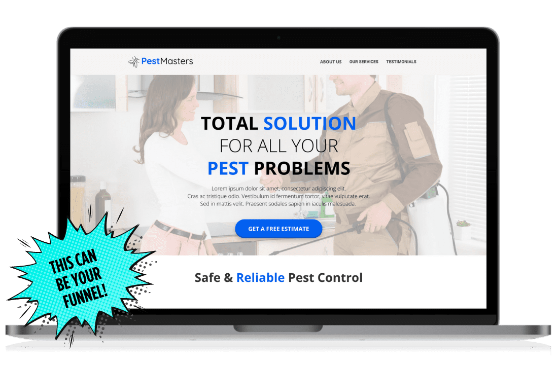 Pest Control Funnel by Torie Mathis