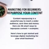 How to Repurpose Content | Torie Mathis