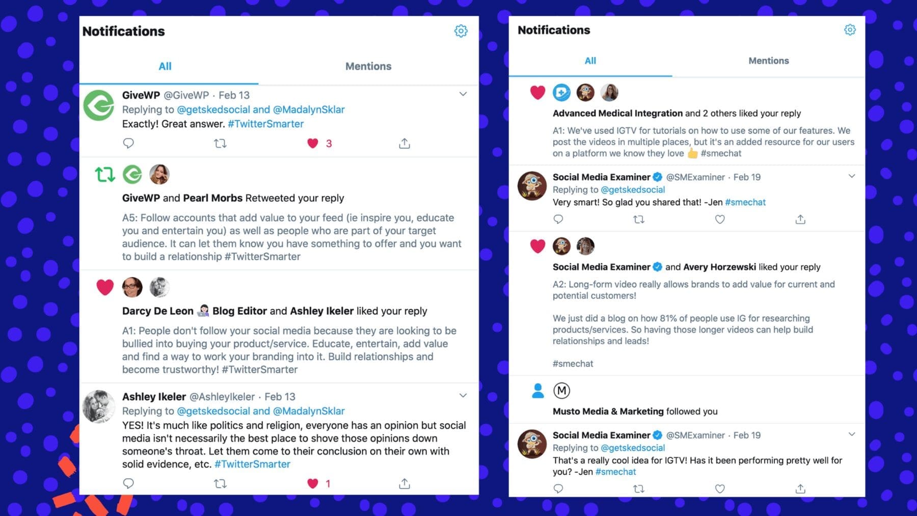 Twitter Chat Example