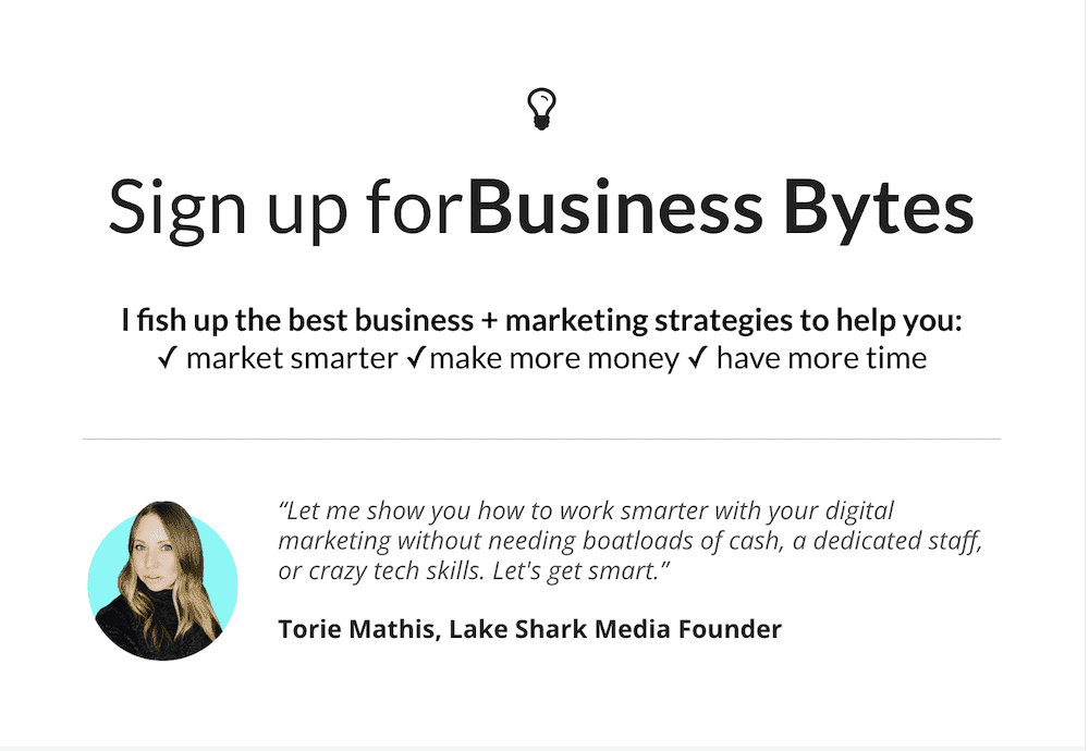 Email series to repurpose content example | TOrie Mathis