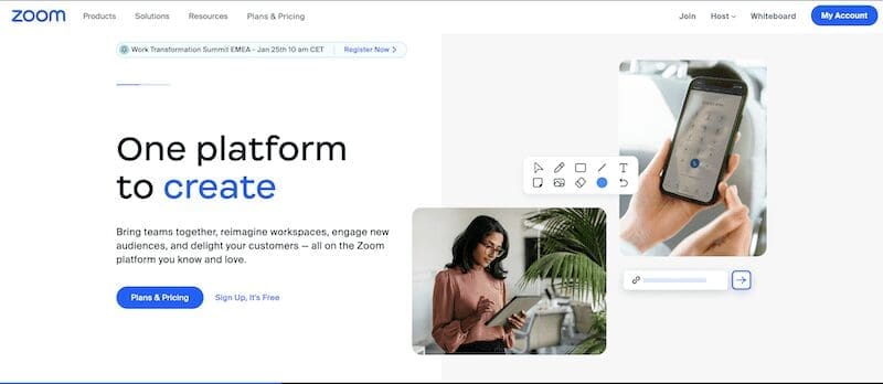 Best Webinar Software - Zoom